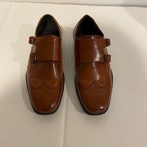 Stacy Adams Boys Brown Dress Shoes